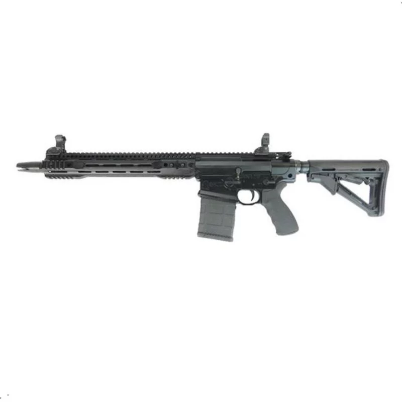 Franklin Armory Militia M4 AR SBR - Black | 7.62 NATO / .308 WIN | 14.5" Barrel | Triumvir Muzzle Device (Pinned & Welded) | Custom Tuned Trigger