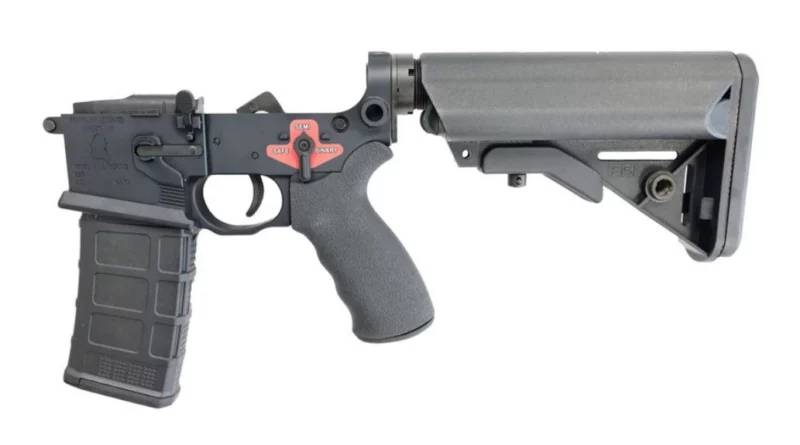 Franklin Armory BFSIII Equipped LIBERTAS BLR Complete AR15 Lower Receiver - Black | Installed BSFIII Trigger | B5 SOPMOD Stock Installed