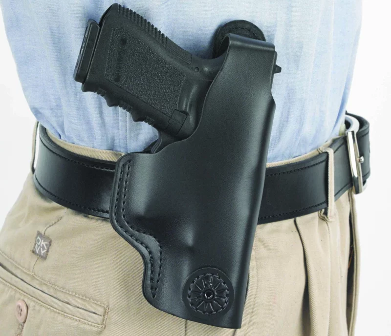 DESANTIS DUAL CARRY II HOLSTER - IWB/OWB RH LTHR XDS 9/45 BLK - Image 3
