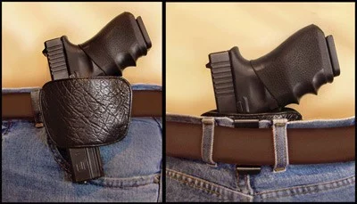 PSP BELT SLIDE HOLSTER BLACK - MED TO LARGE AUTOS IWB & OWB - Image 2