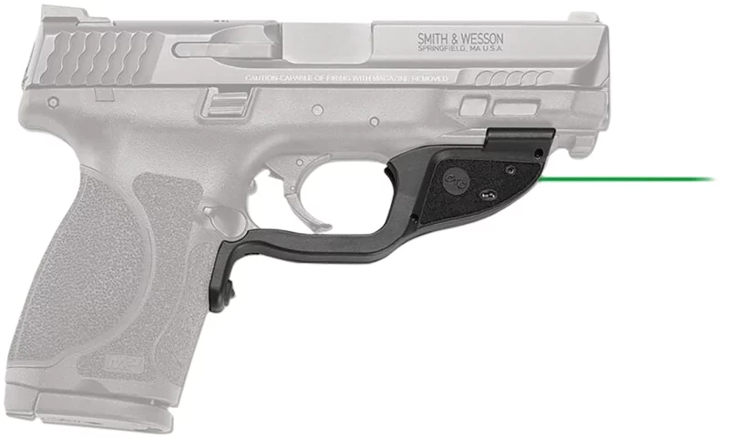 Crimson Trace 0174501 LG-362G Green Laserguard Black Smith & Wesson M&P M2.0 Full Size/Compact/Subcompact