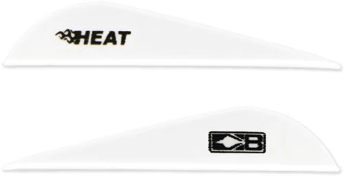 BOHNING HEAT VANE 2.5" - SOLID WHITE 36PK