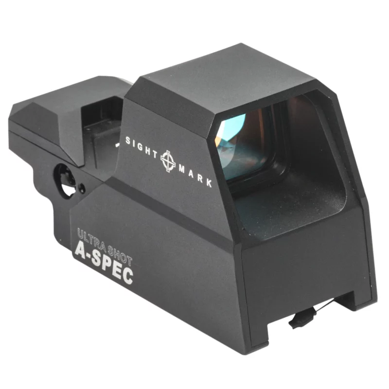 Sightmark SM26032 Ultra Shot A-Spec Open Reflex Sight Matte Black 1 x 33 mm x 24 mm 3 MOA Red Dot/5 MOA Red Dot/50 MOA Circle Multi Reticle