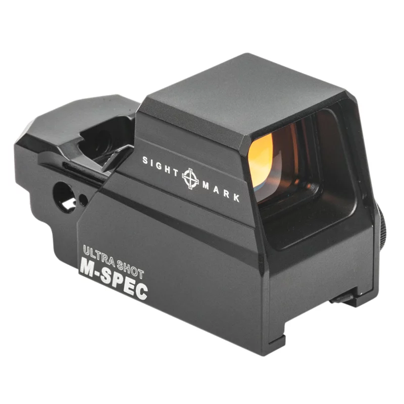 Sightmark SM26034 Ultra Shot M-Spec LQD Reflex Sight Matte Black 1 x 33 mm x 24 mm 2 MOA Red Dot/65 MOA Circle Crosshair