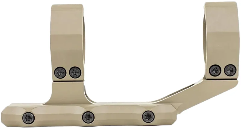 Aero Precision APRA210410 Ultralight Scope Mount/Ring Combo Extended, Flat Dark Earth Cerakote Aluminum 1" Tube, Fits AR-15 1913 Picatinny Rail Mount