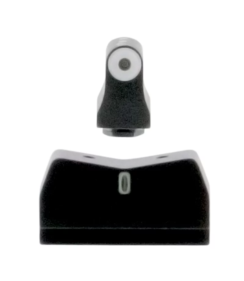 XS Sights GL0004S5 DXT Big Dot Night Sights fits Glock Black | Green Tritium White Outline Front Sight Green Tritium White Outline Bar Rear Sight
