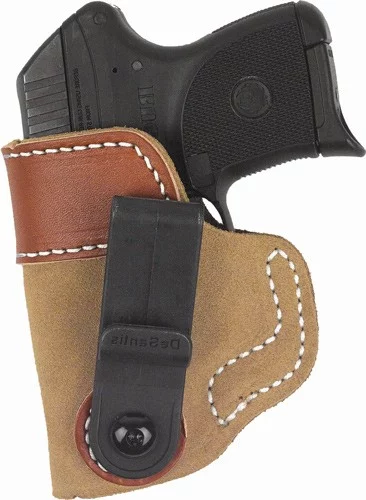 DESANTIS SOFT TUCK HOLSTER IWB - LH LEATHER GLK 2627 NATURAL