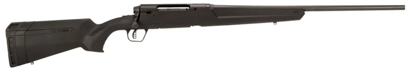 Savage Arms 57372 Axis II Full Size 270 Win 4+1 22" Matte Black Button-Rifled Barrel, Matte Black Carbon Steel Receiver, Matte Black Synthetic Stock, Right Hand