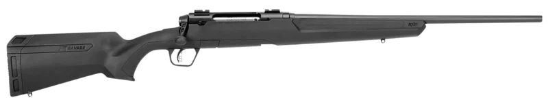Savage Arms 57385 Axis II Compact 243 Win 4+1 20" Matte Black Steel Barrel, Drilled & Tapped Steel Receiver, Fixed Black Synthetic Stock, Right Hand