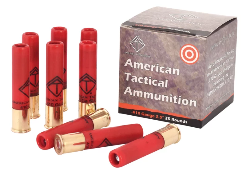 ATI ATIAC410R Shotshell 410Gauge 2.50" 1/4oz Slug Shot 25 Per Box/10 Case