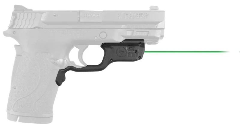 Crimson Trace 01-9880-1 LG-459G Laserguard Black Green Laser Smith & Wesson M&P 9EZ/M&P 380EZ/M&P 22 Compact