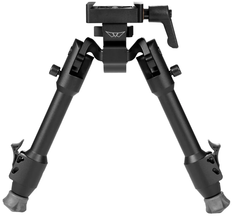 Warne 7902M Skyline Bipod Black 6.9"-9.1" Aluminum
