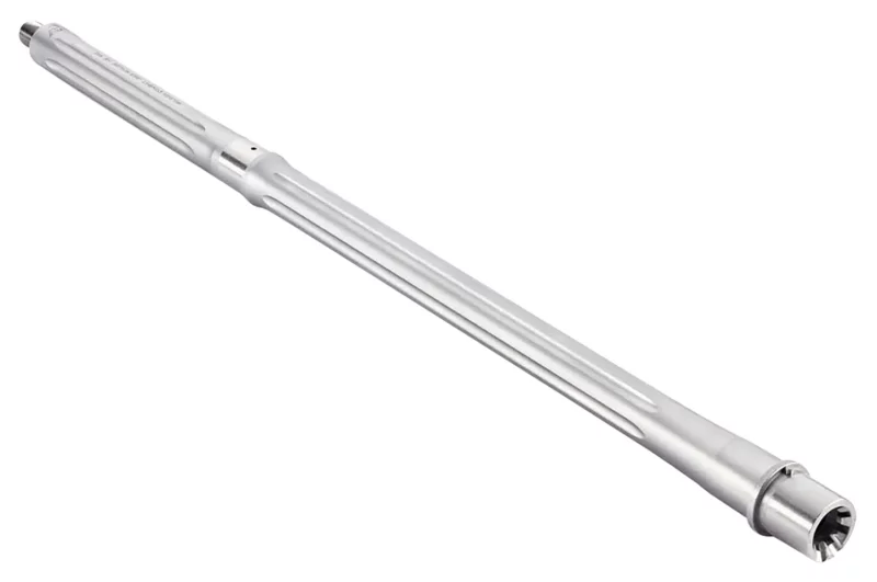 Wilson Combat TR223SSRG20FT8 Match Grade Barrel 223 Wylde 20" Stainless Bead Blasted Finish 416R Stainless Steel Material Rifle Length with Fluting & 1:8" Twist for AR-15
