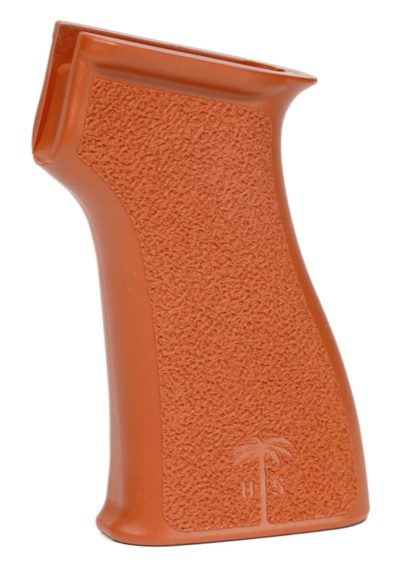 US Palm GR087 Pistol Grip Bakelite Orange Synthetic Fits AK-47, AK-74, PKM, AKM