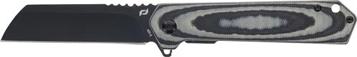 SCHRADE KNIFE LATERAL FOLDER - 3.25" AUS-10 BLACK/GREY LAM