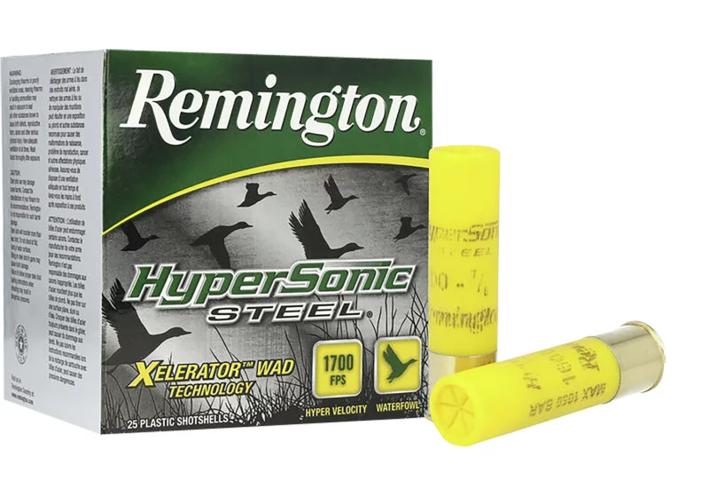 Remington Ammunition 26823 HyperSonic Steel 20Gauge 3" 7/8oz 2Shot 25 Per Box/10 Case