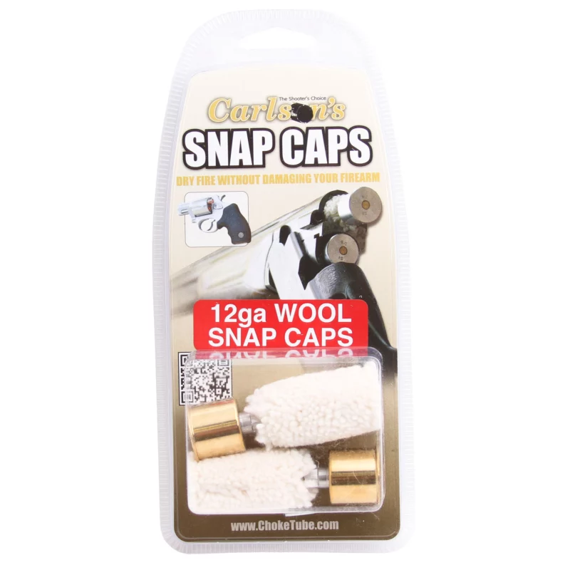 Carlson's Choke Tubes 00108 Snap Cap 12Gauge 2Pack