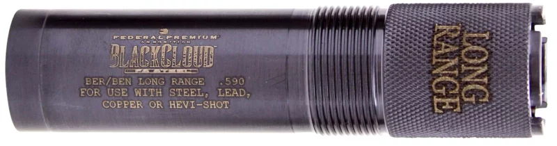 Carlson's Choke Tubes 09023 Black Cloud Berretta/Benelli Mobil 20 Gauge Long Range Steel Titanium Coated