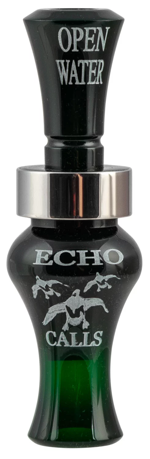 Echo Calls 77764 Open Water Open Call Single Reed Mallard Hen Sounds Attracts Ducks Dark Green Acrylic