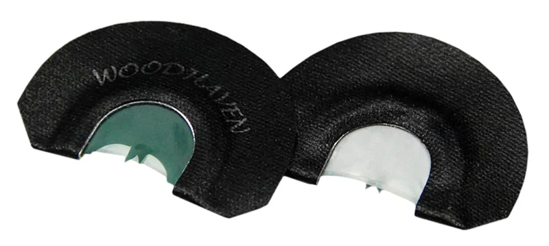Woodhaven WH095 Ninja Venom Diaphragm Call Triple Reed Attracts Turkeys Black