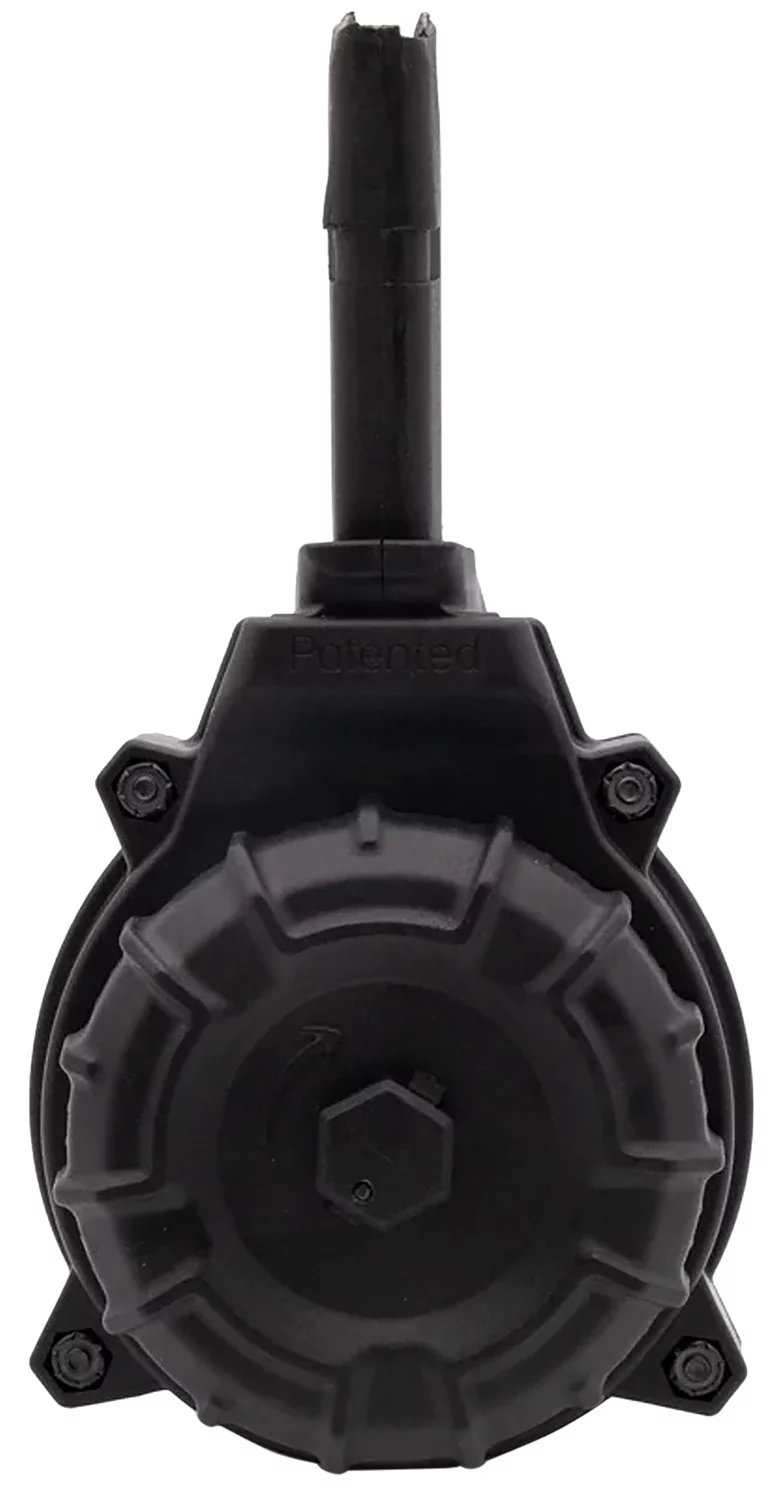 ProMag DRMA14 Standard 50rd Drum 9mm Luger Compatible w/ Glock 43 Black DuPont Zytel Polymer