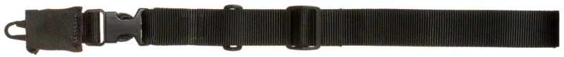 Tacshield T6005BK CQB Sling made of Black Webbing with HK Snap Hook & Single-Point Design for Rifle/Shotgun