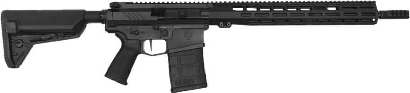 Grey Ghost Precision GGPSHM GGP Heavy MKII 308 Win,7.62x51mm NATO 16" 20+1 Black Hard Coat Anodized Adjustable Magpul SL-S Stock Black Magpul MOE Grip