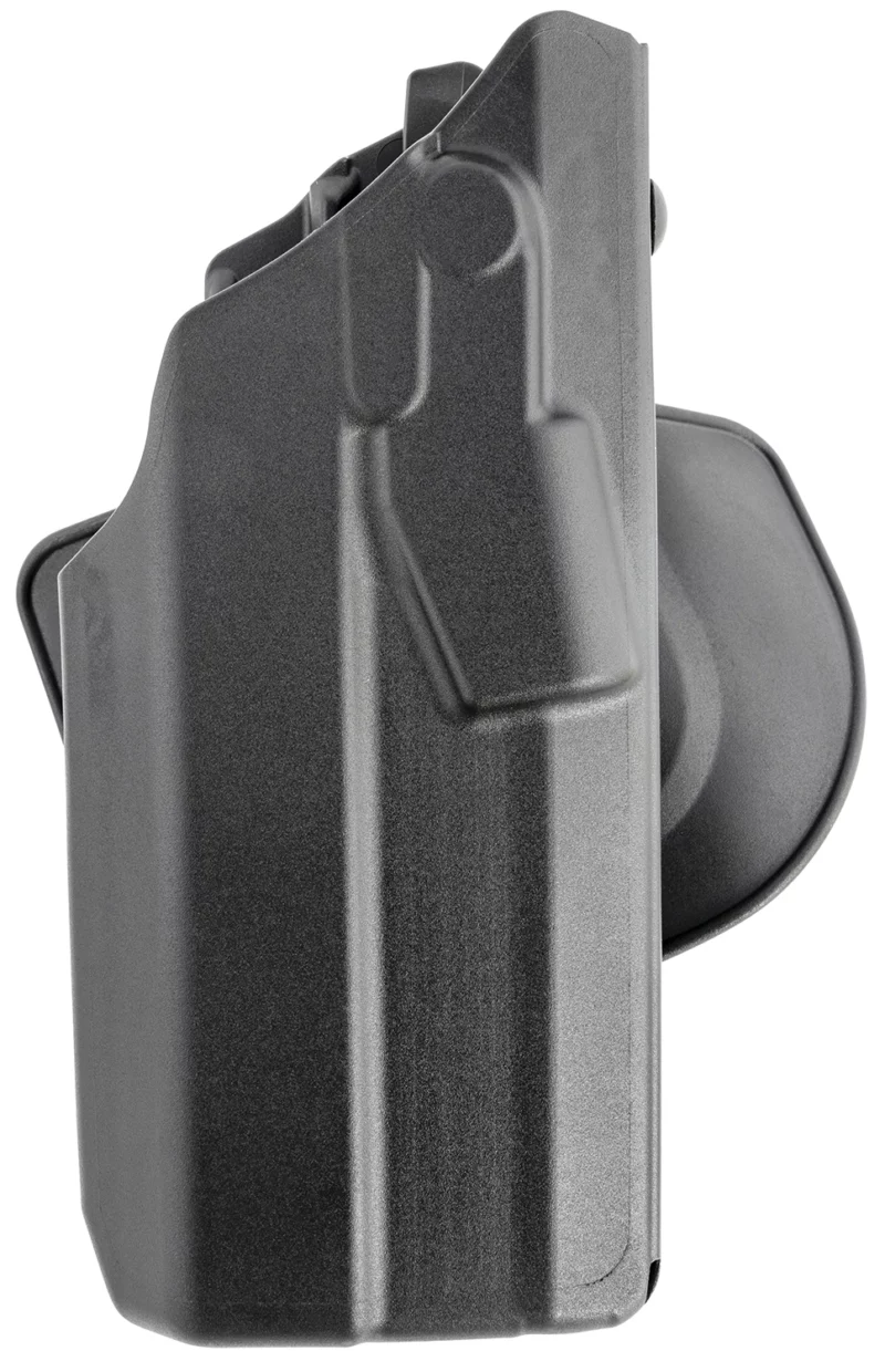 Safariland 73788325411 7TS OWB Black SafariSeven Compatible with Glock 17 w/Light, Belt Slide/Paddle Mount, Right Hand