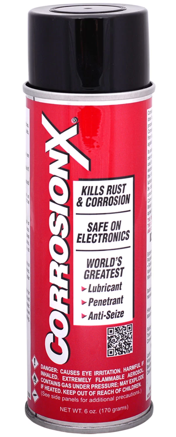 Corrosion Technologies 90101 CorrosionX Cleans, Lubricates, Prevents Rust & Corrosion 6 oz Aerosol