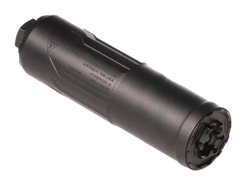 CGS SUPPRESSORS CGSHELIOS556DT Helios DT 5.56x45mm NATO 6.37" Black Anodized 1.75"