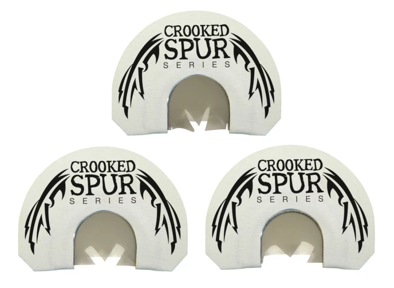 Foxpro CSGSCOMBO Crooked Spur Ghost Spur Combo Diaphragm Call, Attracts Turkey, Triple Prophylactic Reeds