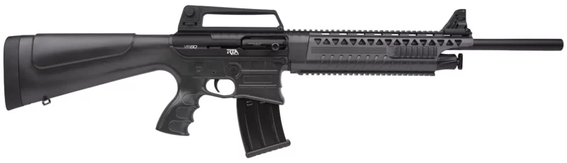 Rock Island VR60SMOKE VR60 12 Gauge 5+1 3" 20" Barrel, Exclusive Smoke Cerakote Finish, Synthetic Stock, Adj. Front/Carry Handle Rear Sights, Manual Safety