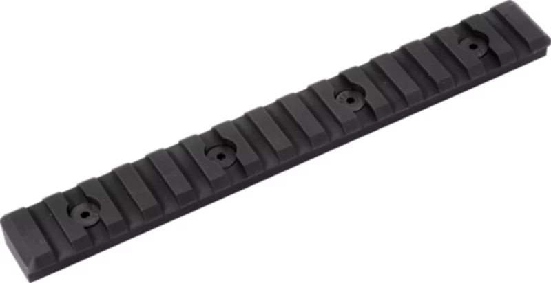 Timber Creek Outdoors M15SPRBL M-LOK 15 Slot Picatinny Rail Black Anodized