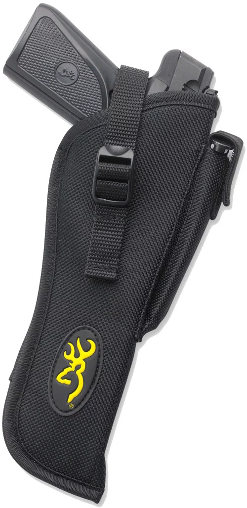 BROWNING BELT HOLSTER W/MAG - POUCH BUCK MARK PISTOL RH BLCK