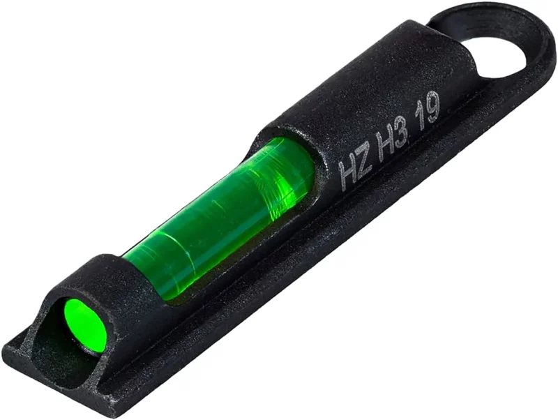 HiViz PMN301 LiteWave H3 CompSight Bead Replacement Front Sight Black | Green Tritium/Fiber Optic Front Sight Universal Threads