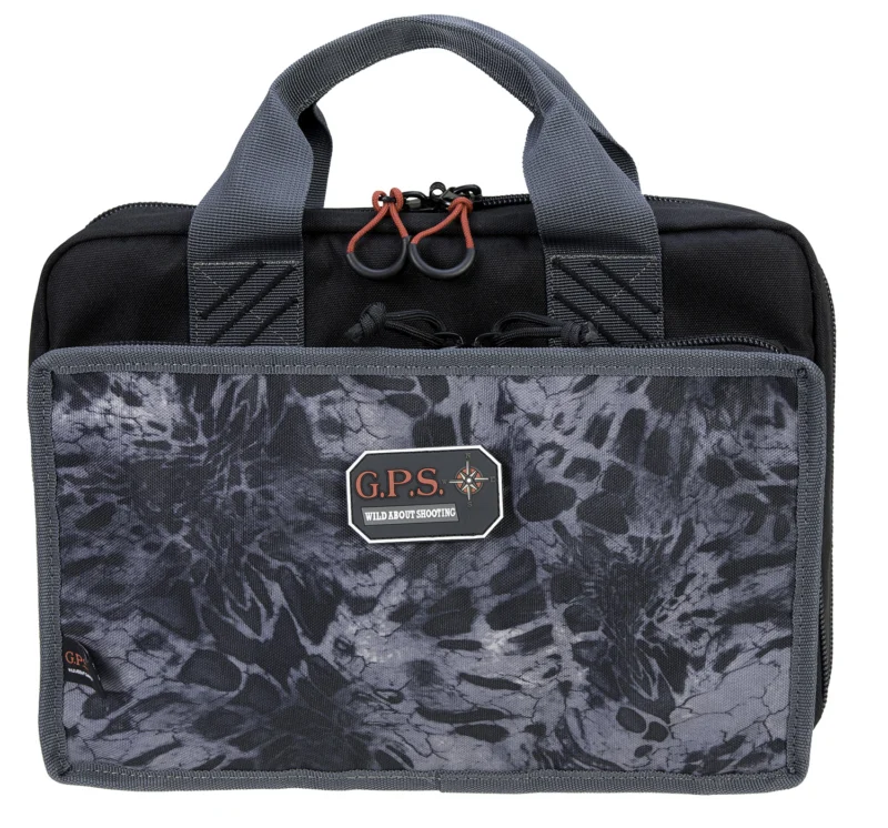 GPS Bags 1310PCPM Quad PRYM1 Blackout Holds 4 Handguns