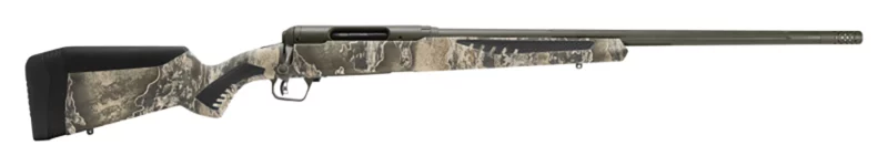Savage Arms 57749 110 Timberline 7mm Rem Mag 3+1 24", OD Green Cerakote, Realtree Excape Fixed AccuStock with AccuFit