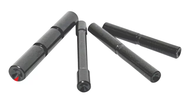 Cross Armory CRG4PSBK 4 Pin Set Dimpled Compatible w/Glock Gen4 4140 Steel Pistol