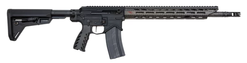 Fierce Firearms F15SWC223WITIBG F-15 Sidewinder 223 Wylde 30+1 16" C3 Carbon Fiber Barrel, Black Rec, Side Charging Handle, CF M-Lok Handguard/Grip, Magpul CL Stock