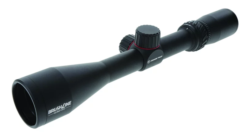 Crimson Trace 0101580 Brushline Black Anodized 3-9x40mm 1" Tube BDC Rimfire Reticle