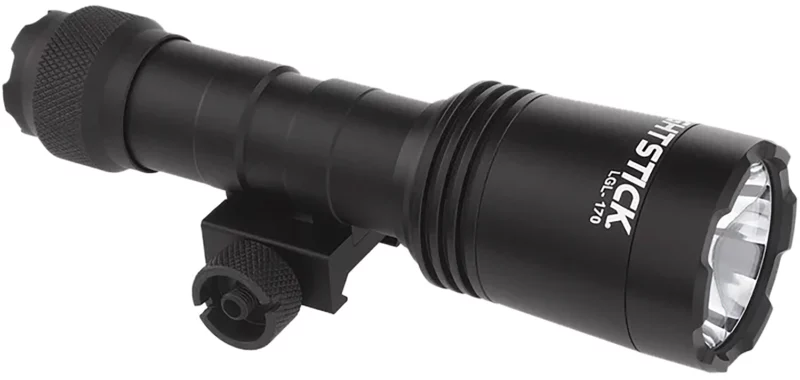 Nightstick LGL170 Rechargeable Full-Size Long Gun Light Kit Black Anodized 1500 Lumens White LED
