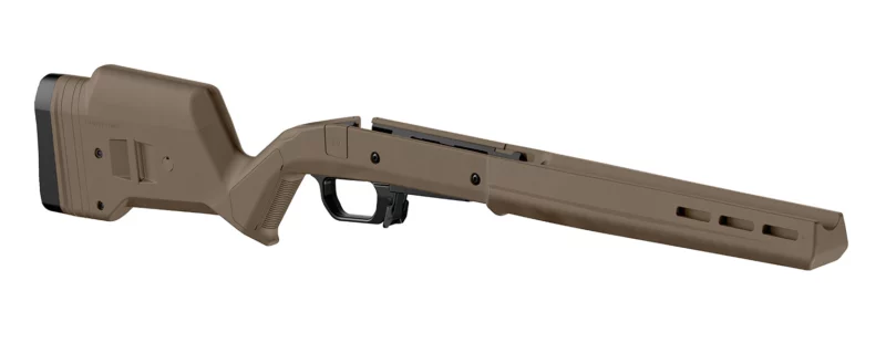 Magpul MAG1069-FDE-RT Hunter 110 Flat Dark Earth Synthetic Fixed with Aluminum Bedding & Adjustable Comb for Savage 110 Short Action Right Hand