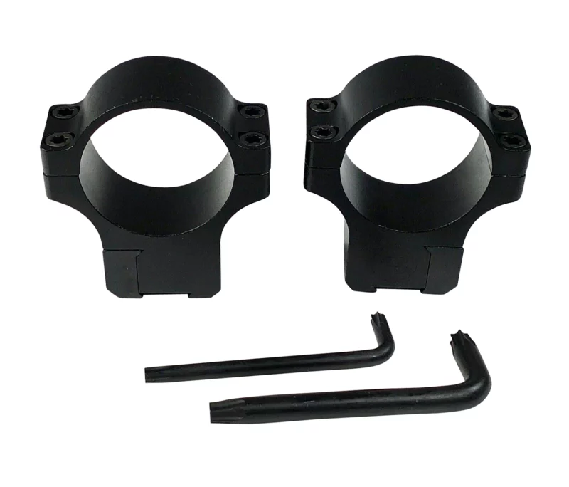 CZ-USA 40087 CZ Rings 457/455 Matte Black 30mm Medium