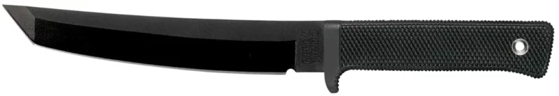 Cold Steel CS49LRT Recon 7" Fixed Tanto Plain Black Tuff-Ex Finish SK-5 Steel Blade/Black Kray-Ex Handle Includes Sheath