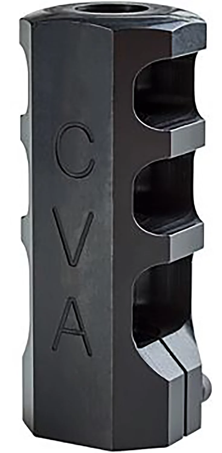 CVA AC1730 Muzzle Brake Black Nitride with 3/4"-20 tpi Threads for 40 Cal CVA Paramount