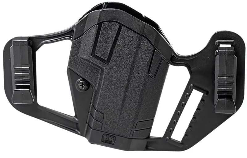 Uncle Mike's 79130 Apparition IWB/OWB Black Polymer Belt Clip Compatible w/Glock 43/43X Ambidextrous