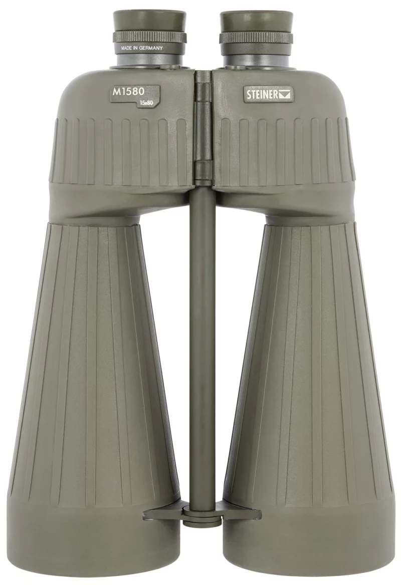 Steiner 2670 M1580 15x 80mm Floating Prism Sports-Auto Focus, OD Green Makrolon w/Rubber Armor
