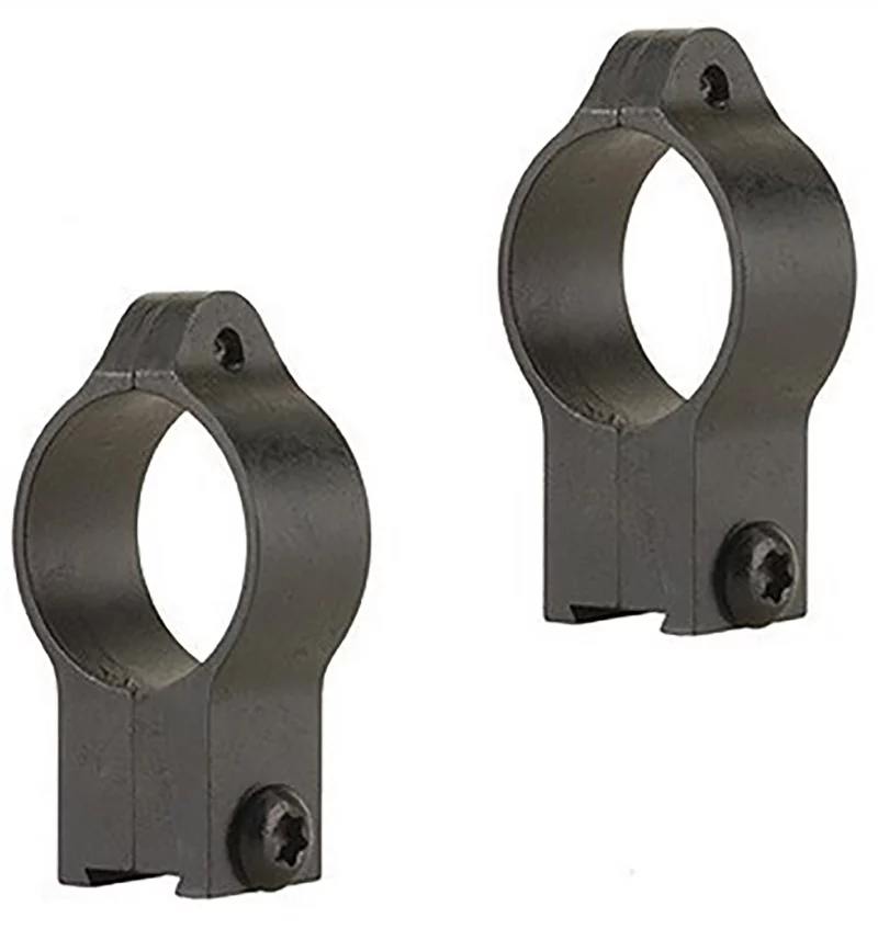 Talley 22CZRL Rimfire Rings Black CZ 452 European/455/457/512/513 1" Low 0 MOA