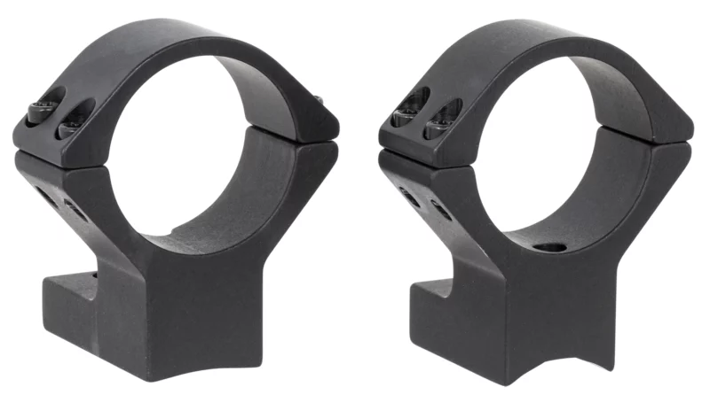 Talley 750706 Weatherby Mark V Scope Mount/Ring Combo Black Anodized 30mm High 0 MOA