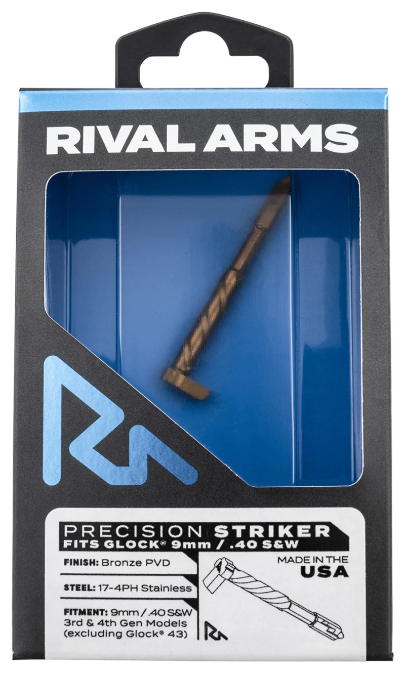 Rival Arms RARA40G001C Precision Striker 9mm/40 S&W Glock Gen3-4 Bronze 17-4 Stainless Steel